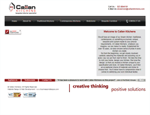 Tablet Screenshot of callankitchens.com